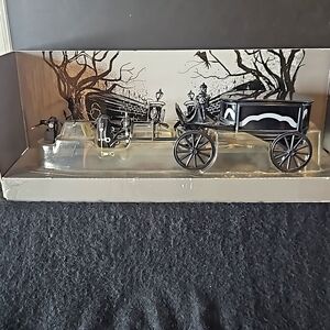 Disney's Vintage Haunted Mansion Spooky Die Cast  Metal Hearse.